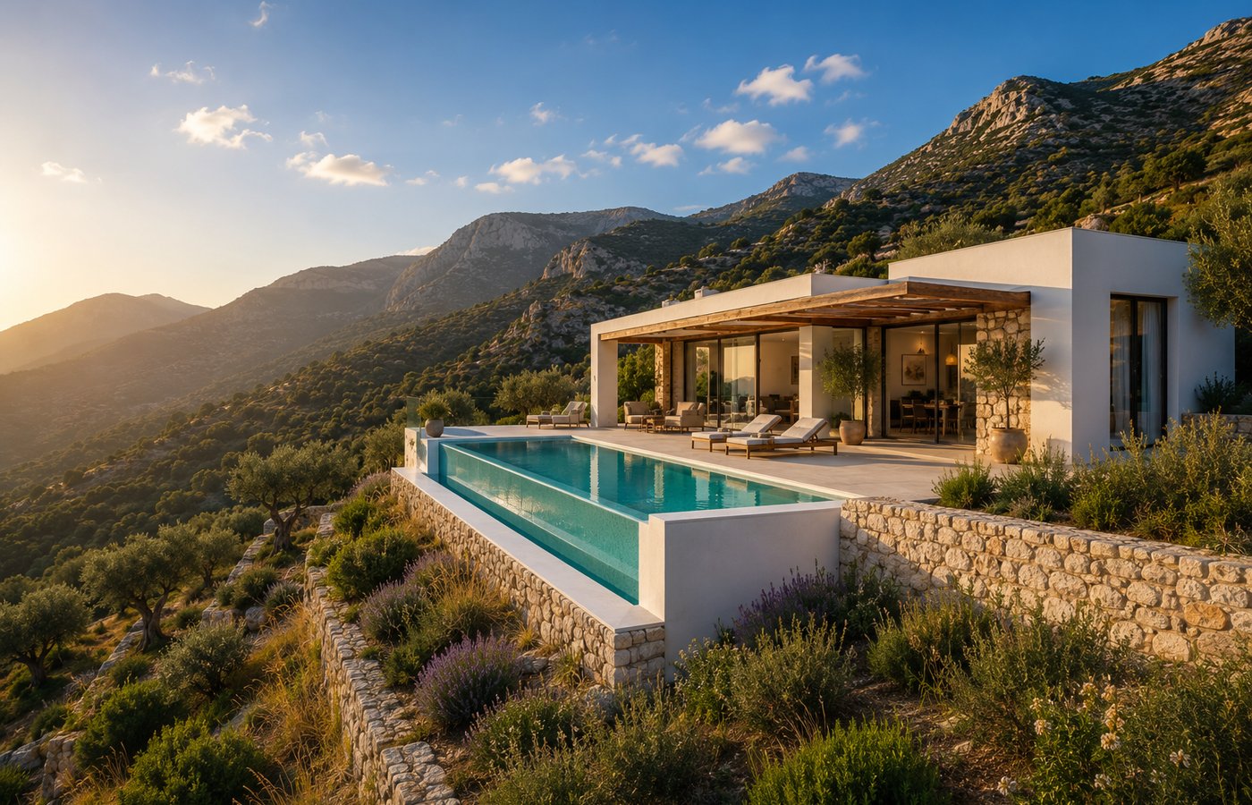 Moderne Villa mit Pool auf Kreta